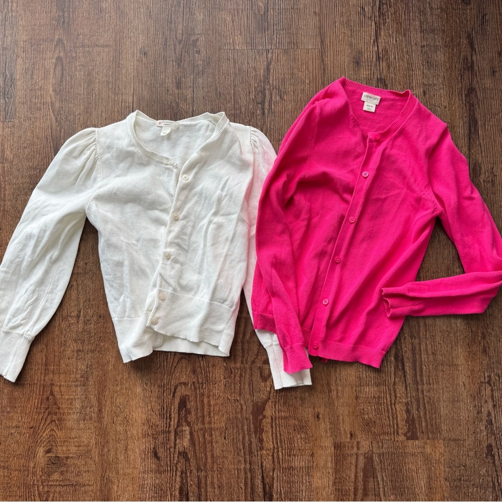 Crewcuts Size M (8-9) cardigans
